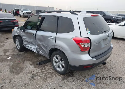 2016 Subaru Forester 2.5I from USA, damaged, VIN JF2SJABC2GH443668